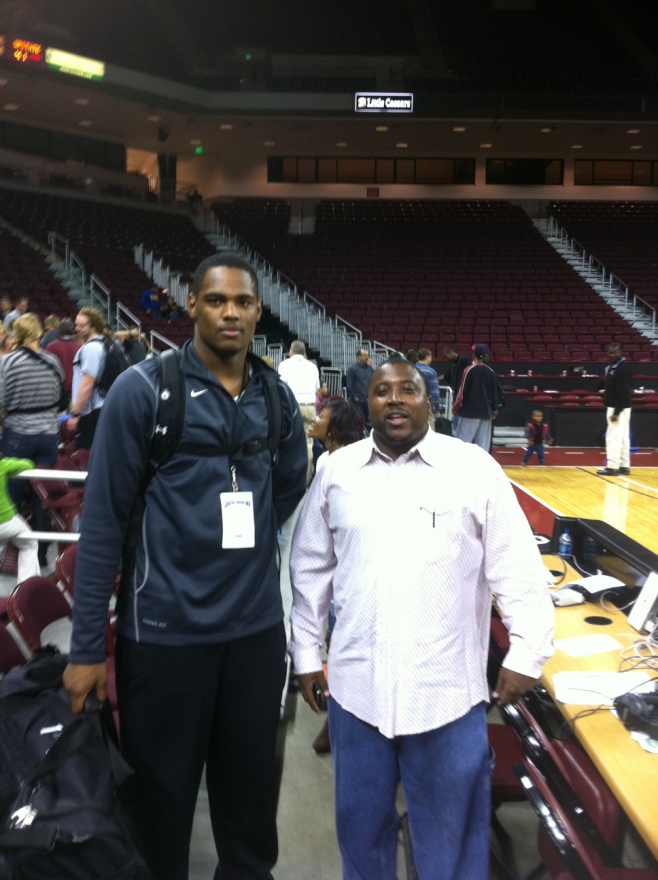 Ricardo Glenn (2009) & Coach Greg Williams